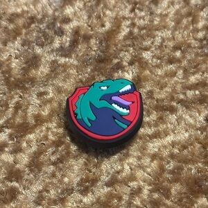 Kids Green Dinosaur Jibbitz Shoe Charm  Accessory For Crocs & Shoes New 5/$15